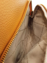 Michael Kors Erin Marigold Yellow Leather Convertible Backpack Eb0826pxdu