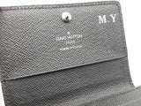 Louis Vuitton Envelope Carte De Viste Black Epi Leather Card Holder Wallet Do0626lxzde