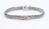 John Hardy Sterling Silver Mesh Bracelet 5 Inch, 13.3 Grams Ebrxsa 144010022633