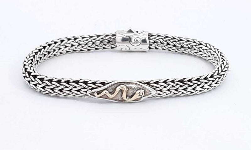 John Hardy Sterling Silver Mesh Bracelet 5 Inch, 13.3 Grams Ebrxsa 144010022633