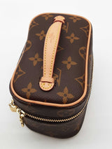 Louis Vuitton Monogram Nice Nano Cosmetic Case Eb0826exzde