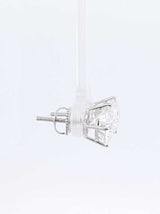 5.06 Cttw Lab-grown Diamond Stud Earrings In 14k Gold & Igi Cert2.4g Fw0326scrdu