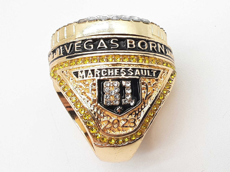 Las Vegas Golden Knights Vgk Memorabilia Copper Ring Size 10.25 Do0424llde