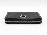 Michael Kors Fulton Smartphone Wristlet In Black Pebbled Leather Fw1125oxdu
