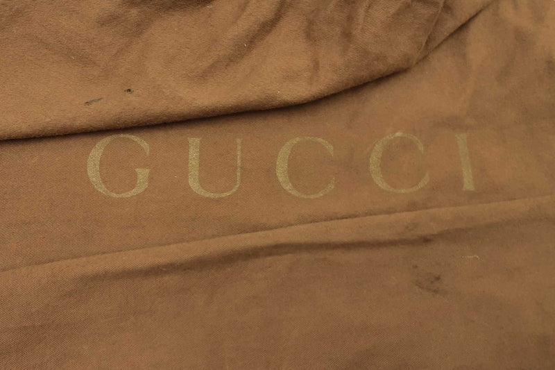 Gucci Studded Pelham Bag In Black Gg Monogram Canvas Fw0825orxdu