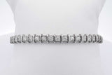 2.64cttw Diamond 14k White Gold Tennis Bracelet 10.3 Grams 7 Inch Eb0626lxxzsa