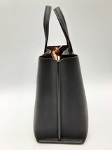 Coach Willow 24 Black Leather Tote Bag Do0924cxde