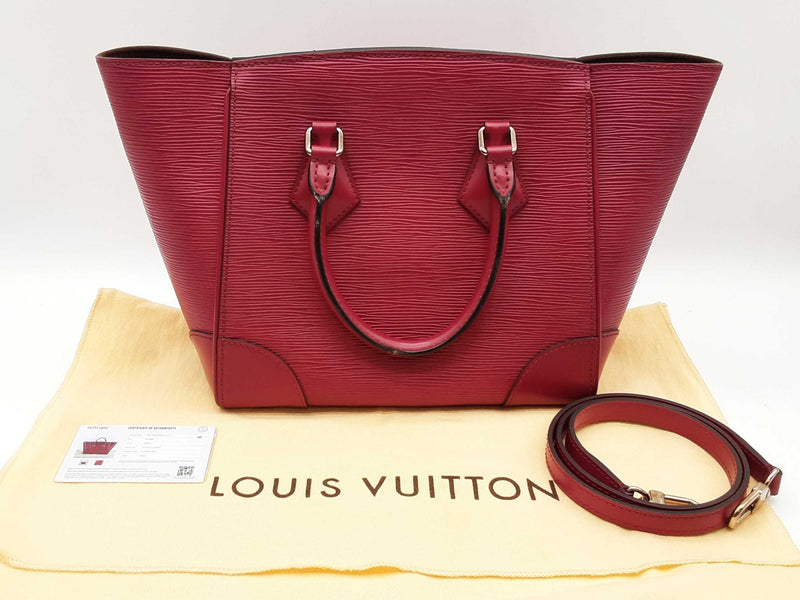 Louis Vuitton Phenix Fuchsia Red Epi Leather Tote Bag Do0525sxzde