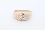 0.79cttw Diamond Ring In 14k Yellow Gold 8.3 Grams Size 15 Eb0925llxzde