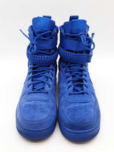 Nike Sf Air Force 1 High Top Game Royal Sneakers Size 10.5 864024-401 Eb1125rxde