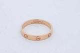 Cartier 18k Yellow Gold Love Ring 3.8 Grams Size 61 Eb0826rxzde
