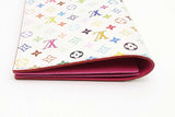 Louis Vuitton X Takashi Murakami Monogram Multicolor Passport Cover Eb0526wrxsa