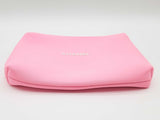 Chanel Vip Neon Pink Neoprene Cosmetic Bag Do0225oxde