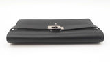 Hermès Kelly Long Wallet In Black Epsom Leather Fw0726lozxdu