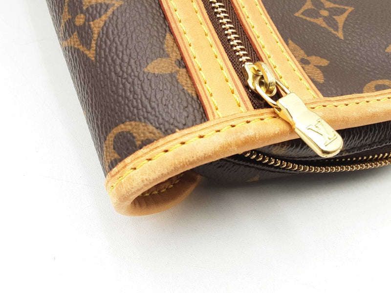 Louis Vuitton Monogram Bosphore Bum Bag Brown Aa0425eicsa