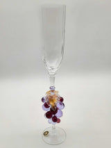 Murano Grape Glass Champagne Flute Do0125wxde