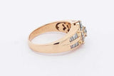 1.04cttw Diamond Ring In 18k Yellow Gold 6.7 Grams Size 6 Eb0526lxxzsa
