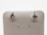 2.02 Cttw Lab Grown Diamonds 14k White Gold 1.1g Stud Earrings Do0826poxde