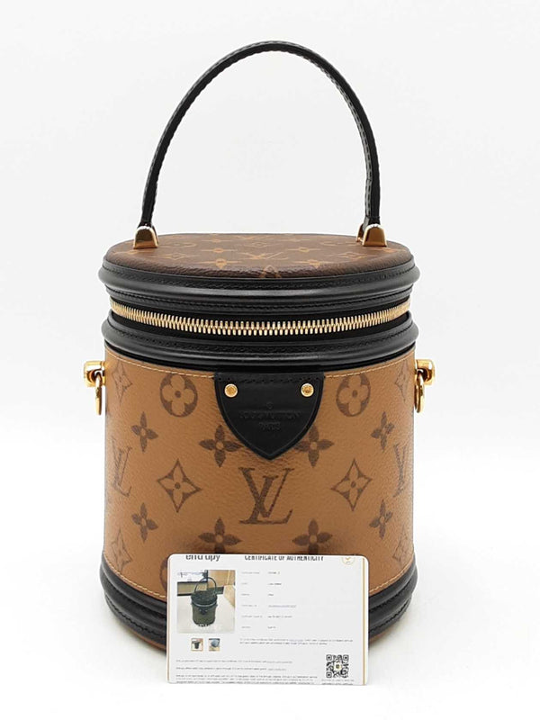 Louis Vuitton Cannes Bag In Monogram & Reverse Coated Canvas Fw1025pozdu