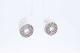 Tiffany & Co. 1837 Circle Stud Sterling Silver Earrings 2.6 Grams Eb0626crde