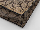 Gucci Coated Canvas Tiger Tote Beige Aa0526pwzsa