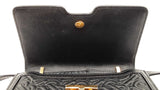 Burberry Mini Tb Crossbody In Black Monogram Quilted Lambskin Fw0326oxzdu
