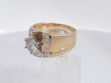 2.18 Cttw Diamond 14k Yellow Gold Ring 10.2 Grams Size 8.5 Aa0725ocxzsa