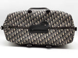Christian Dior Oblique 50 Duffle Bag Blue Aa0526lzxzsa