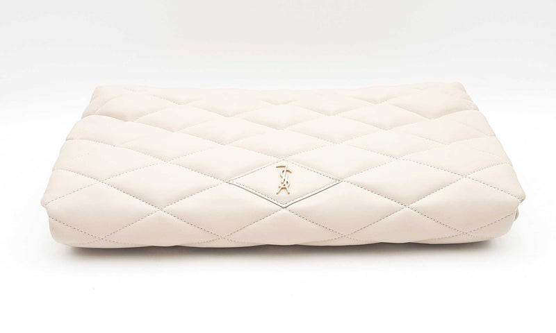 Yves Saint Laurent Sade Puffer Envelope Clutch Hs0823ixzsa