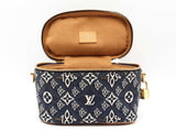Louis Vuitton Since 1854 Vanity Pm In Blue Jacquard Fw1125loxzdu