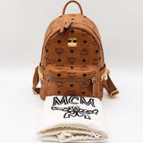 Mcm Visetos Mini Stark Side Studs Backpack Sd0326wzxdu