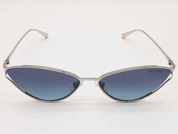 Tiffany & Co. Tf3095 Silver Frames Blue Gradient Lens Sunglasses Do0625lcxde