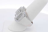 1.28cttw Diamond Ring In 10k White Gold 7 Grams Size 7 Eb0826rxzdu
