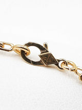 Van Cleef & Arpels 5-motif Onyx Alhambra Bracelet In 18k Yellow Gold 11.6 Grams 7 Inch Fw1025lrzxdu