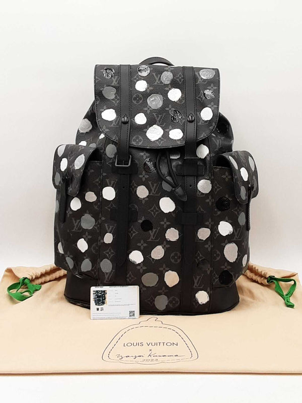 Louis Vuitton X Yayoi Kusama Monogram Eclipse Christopher Backpack  Fw0725lrxzdu