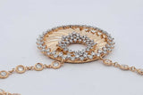 3.42cttw Diamond 14k Yellow Gold Spiral Pendant Necklace 18.9g 18 In Eb726lirxsa