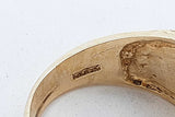 10k Yellow Gold Trap House Ring 9.2 Grams Size 9.5 Eb0926rxzsa