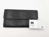 Louis Vuitton Black Epi Sarah Wallet Sd0925lzxsa