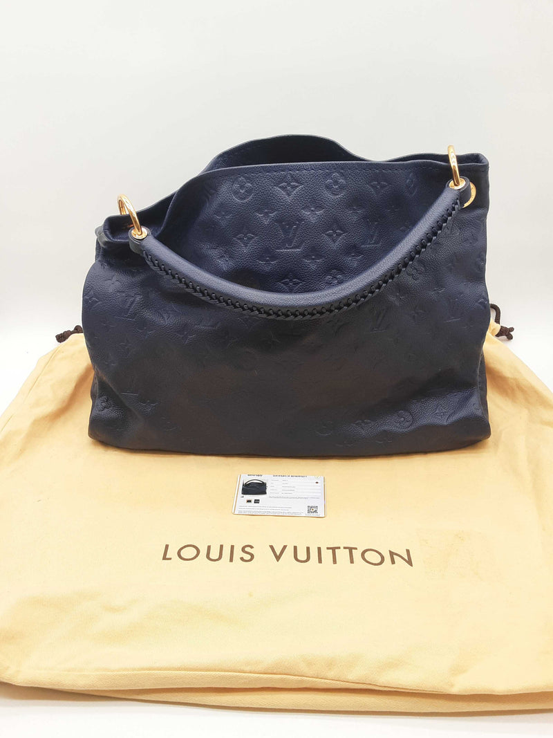 Louis Vuitton Artsy Blue Monogram Empriente Leather Tote Bag Do1224rrxde