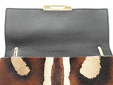 Salvatore Ferragamo Gancio Lock Pony Hair Shoulder Bag Sd0726lezde