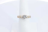 Approx. 1.15ctw Round Diamond Ring In 14k Yellow Gold 2.9g Size 7 Eb0724pxzdu