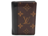 Louis Vuitton Monogram Pocket Organizer Brown Wallet Aa0726lorsa