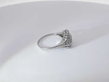 .91 Ctw Diamonds 14k White Gold 14k 4.4 Grams Ring Size 8 Sd0625owrsa