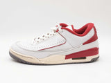 Nike Air Jordan 2/3 "White Varsity Red" Sneakers Size 10 Fw0126wzdu