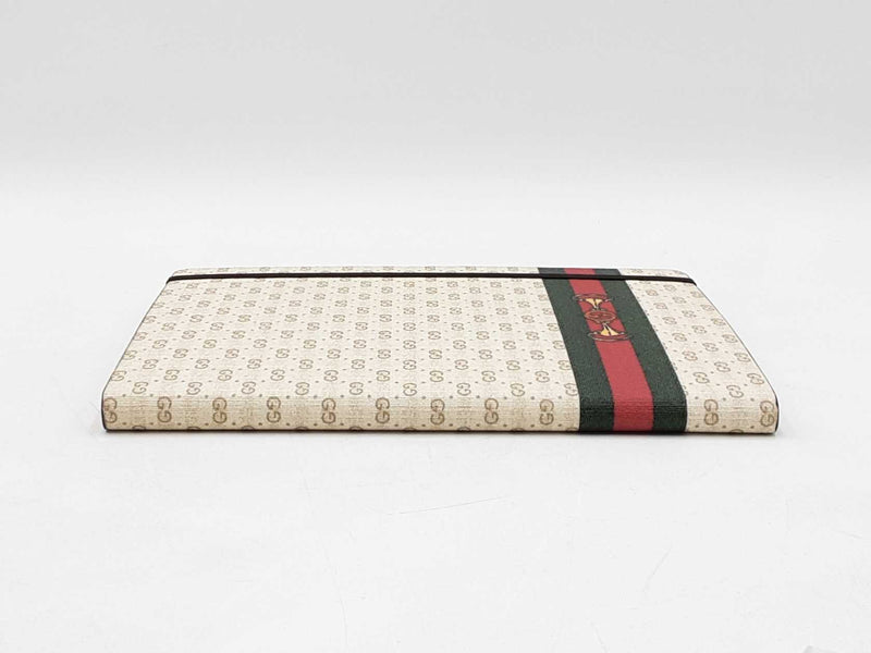 Gucci Gg Supreme Web & Horsebit Large Notebook Fw0925ordu