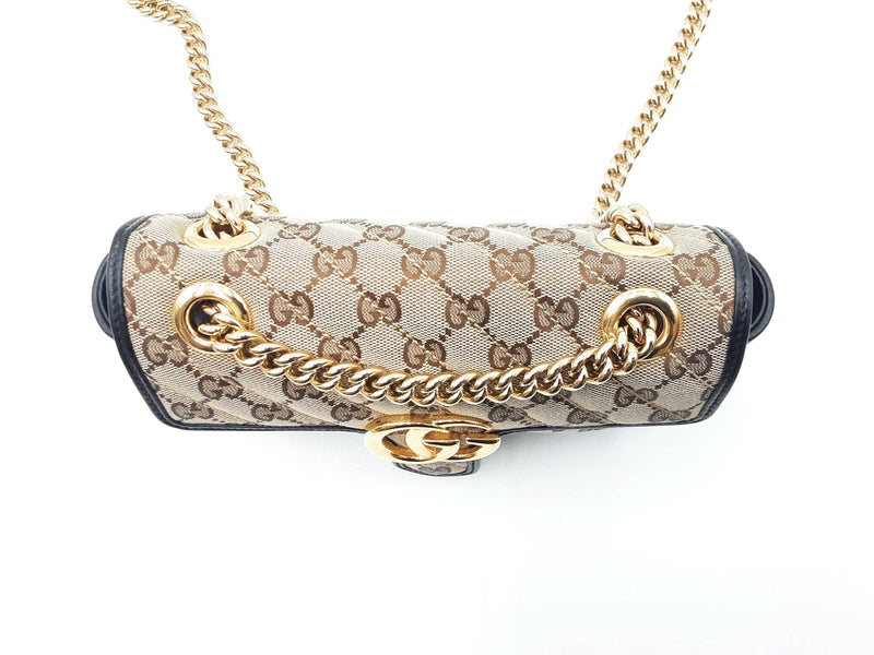 Gucci Monogram Canvas Marmont Shoulder Bag Fw1024pxzdu