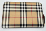 Burberry Archive Check Zip Around Continental Wallet Eb0624lcrdu