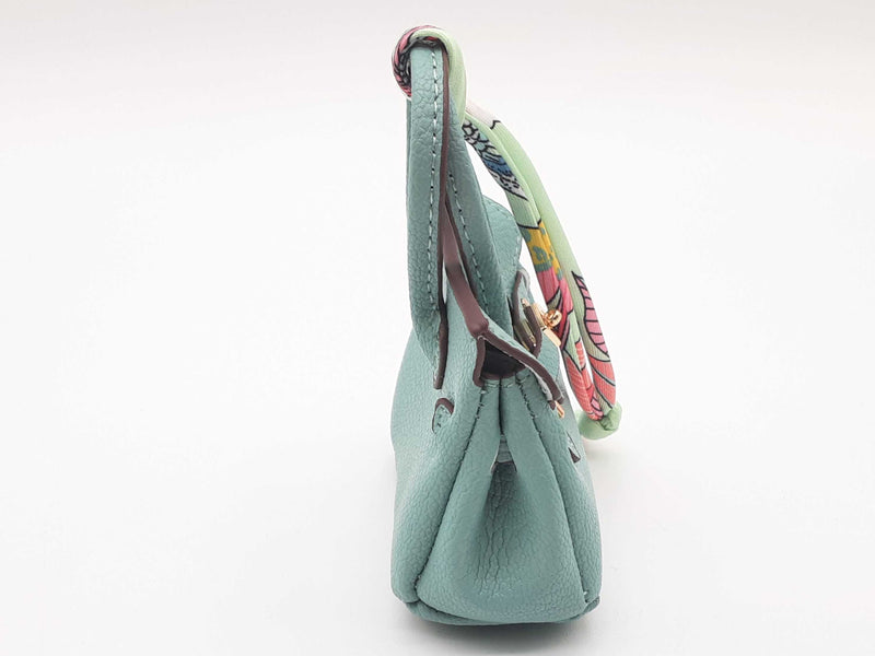 Blue Teal Mini Bag Charm Do0725ide