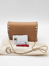 Valentino Garavani Rockstud Leather Mini Crossbody Bag Eb1025wxzde