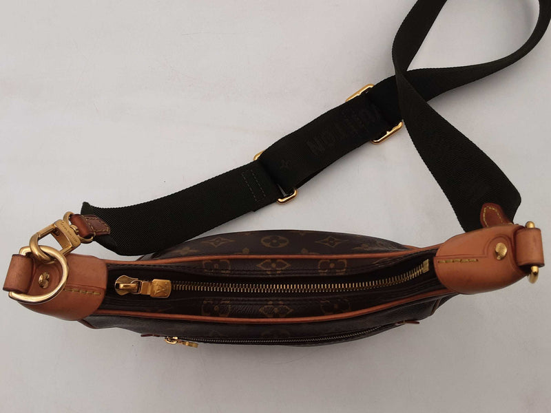Louis Vuitton Loop Monogram Hobo Brown Handbag Aa0625pxzsa